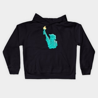 Statue Of Misery Kids Hoodie